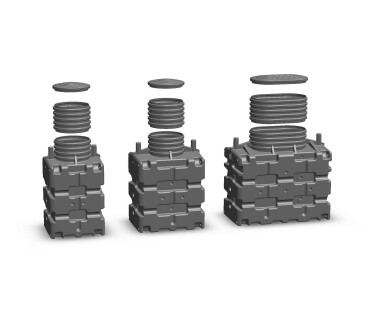 Generator Tank Risers Tanks risers