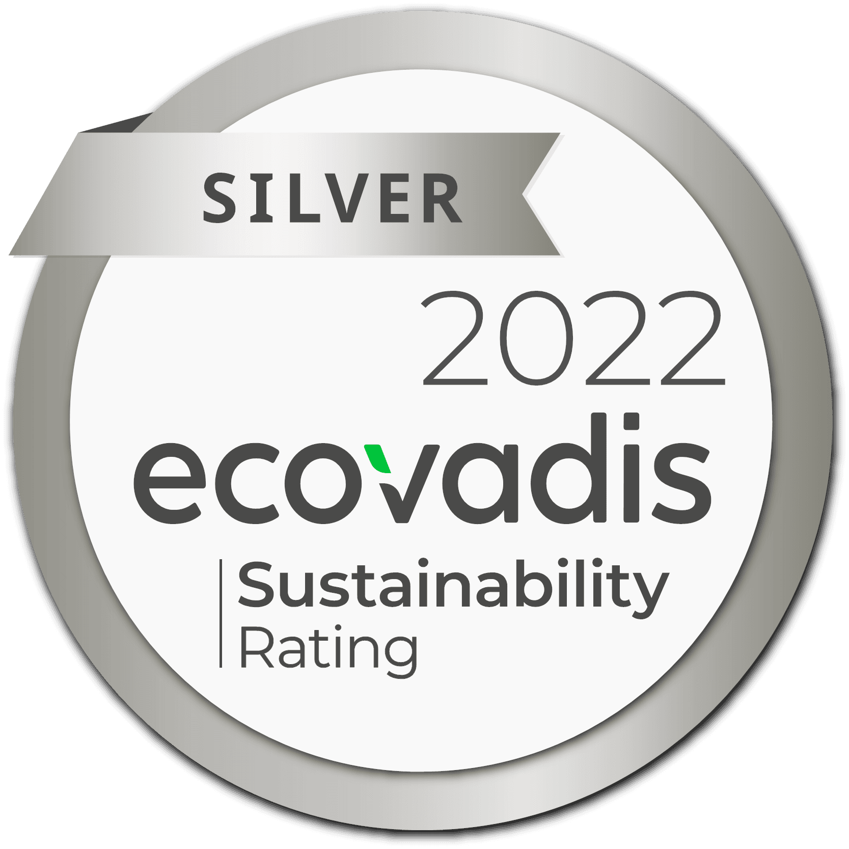 ECOVADIS Silver Medal 